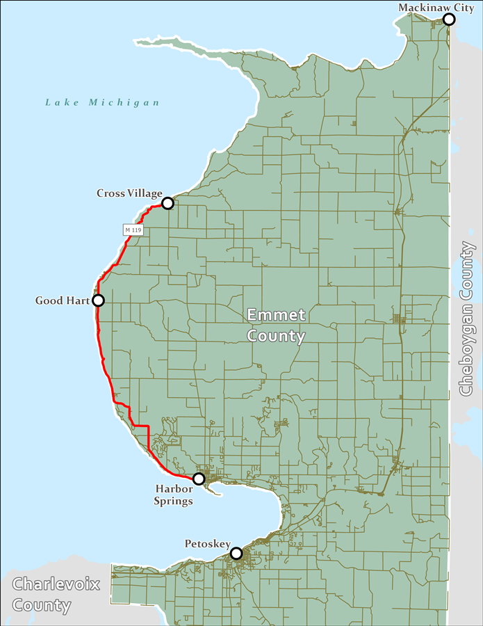 M119 Heritage Trail Map